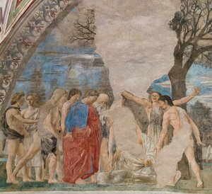 Morte di Adamo (particolare) da Piero della Francesca