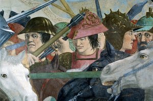 Battaglia di Eraclio I di Bisanzio contro Cosroe II (dettaglio) da Piero della Francesca
