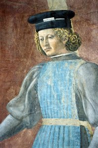 La leggenda della Vera Croce (dettaglio) da Piero della Francesca