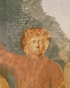 Natività (dettaglio) da Piero della Francesca