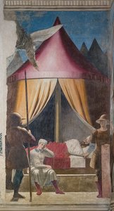 Il sogno di Costantino (dettaglio) da Piero della Francesca