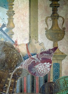 La Leggenda della Vera Croce, la Battaglia di Eraclio e Cosroe (dettaglio) da Piero della Francesca
