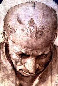 Testa di un uomo anziano da Piero di Cosimo