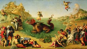 Perseo salva Andromeda, c.1510-13 da Piero di Cosimo