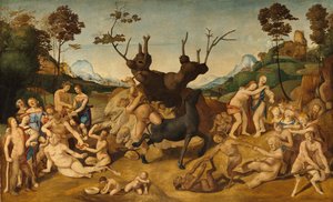 Le disgrazie di Sileno da Piero di Cosimo