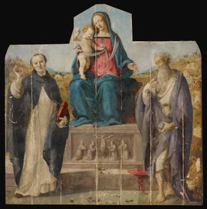 Vergine e Bambino con i Santi Vincenzo Ferrer e Girolamo