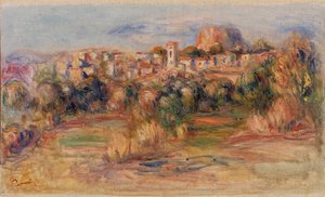 Paesaggio, La Gaude da Pierre-Auguste Renoir