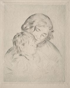 Madre e figlio da Pierre-Auguste Renoir