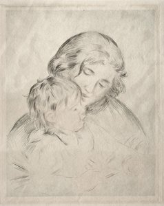 Madre e figlio da Pierre-Auguste Renoir