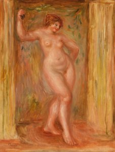 Nudo con nacchere da Pierre-Auguste Renoir