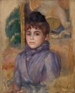 Ritratto di una giovane donna da Pierre-Auguste Renoir