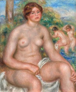 Bagnante seduto da Pierre-Auguste Renoir