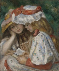 Due ragazze che leggono da Pierre-Auguste Renoir