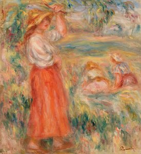 Donne nei campi da Pierre-Auguste Renoir