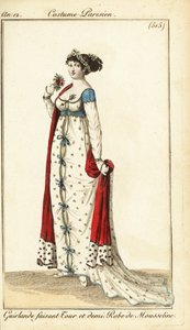 Donna con i capelli legati con una ghirlanda, Parigi