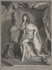 Luigi il Grande da Pierre Imbert Drevet