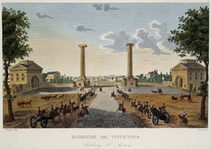 Barriere di Vincennes di Courvoisier da Pierre (after) Courvoisier