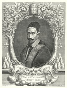Papa Alessandro VII da Pierre (after) Mignard