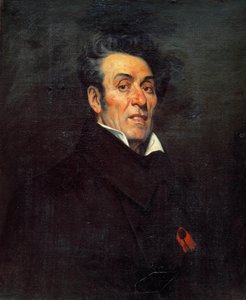 Ritratto di Alphonse de Lamartine da Pierre Achille Coqueret