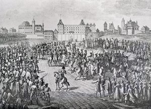 Ingresso trionfale dei francesi a Varsavia, 28 novembre 1806