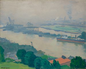 La Senna a Croisset vicino a Rouen, 1927