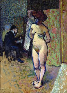 Matisse nello studio di Manguin, 1905 da Albert Marquet