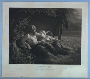 Ruth e Boaz da Pierre Alexandre Tardieu