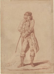 Gentiluomo con frustino da Pierre Alexandre Wille