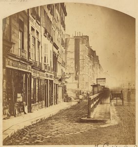[scena di strada a Parigi] da Pierre Ambrose Richebourg