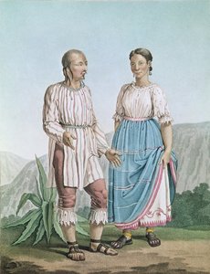 Costumi degli indiani di Michoacán, da 