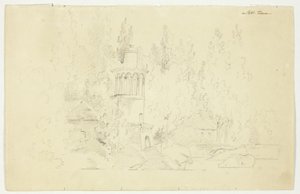 Veduta del parco di Versailles: Petit Frianon