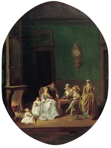 Inverno dalla serie Le Quattro Stagioni da Pierre Antoine Quillard