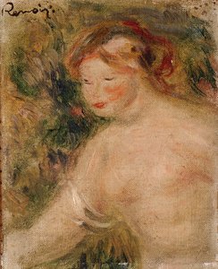 Un torso femminile, 1910 da Pierre Auguste Renoir