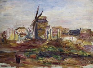 Un mulino a vento da Pierre Auguste Renoir