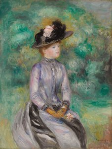 Adrienne, c.1878 da Pierre Auguste Renoir