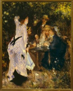 Nel giardino (Sotto il pergolato, Moulin de la Galette) da Pierre Auguste Renoir