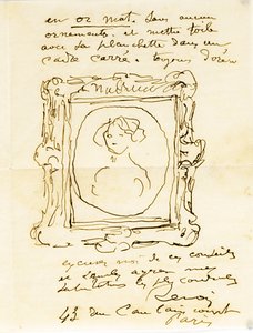 Lettera autografa firmata al Dr. Fritz Thurneyssen, Parigi e Les Collettes, 24 giugno 1908 da Pierre Auguste Renoir