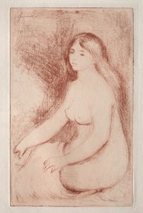 Bagnante seduta da Pierre Auguste Renoir