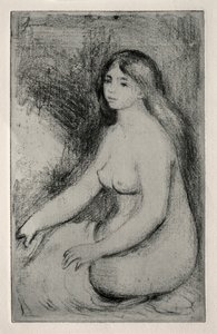 Bagnante seduta da Pierre Auguste Renoir