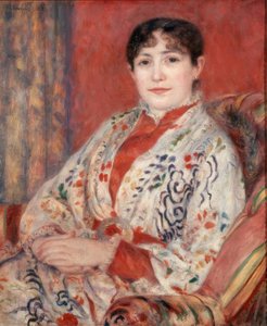 Ritratto di Madame Leriaux da Pierre Auguste Renoir