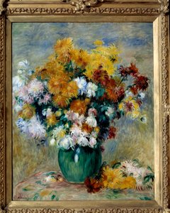 Bouquet di crisantemi da Pierre Auguste Renoir