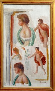 Personaggi della tragedia antica da Pierre Auguste Renoir