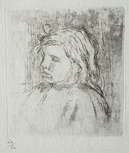 Claude Renoir, di tre quarti a sinistra
