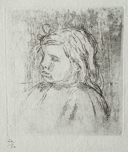 Claude Renoir, di tre quarti a sinistra, 1908