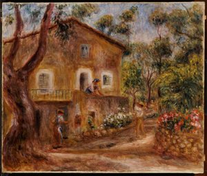 Casa di Collette a Cagne, 1912 da Pierre Auguste Renoir