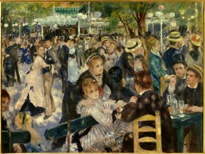 Ballo al Moulin de la Galette da Pierre Auguste Renoir