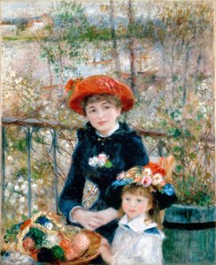 Sulla terrazza da Pierre Auguste Renoir