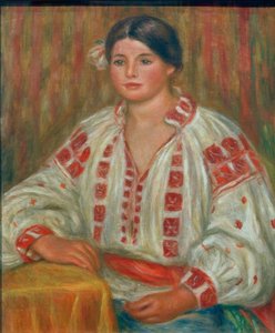 La camicetta bulgara da Pierre Auguste Renoir