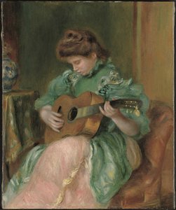 Femme à la guitare, c. 1896-1897