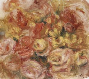 Schizzo di fiori, c.1914 da Pierre Auguste Renoir